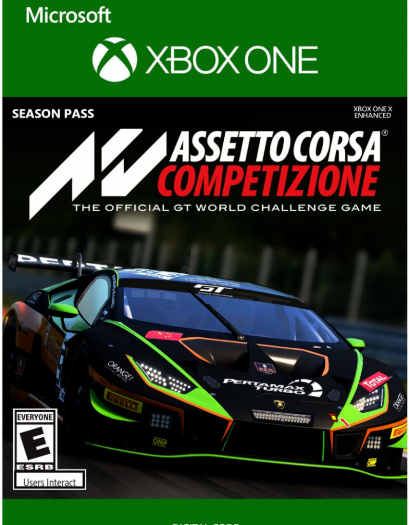 Assetto Corsa Competizione joc pentru volan si pedale pentru PS4
