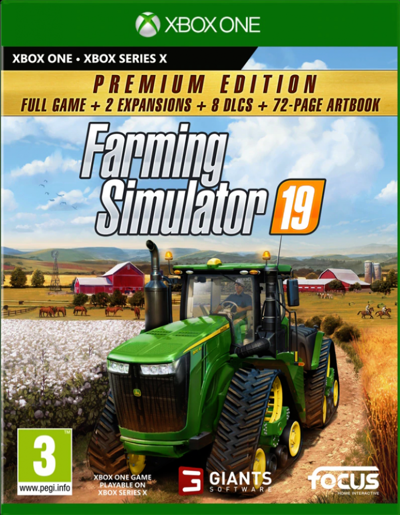 Farming Simulator 19 joc pentru volan si pedale Xbox One 